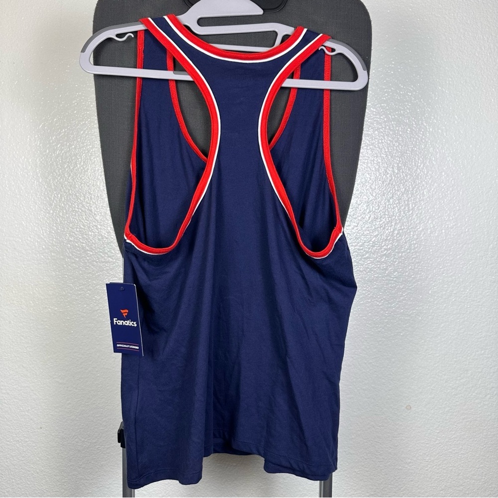 Fanatics | Navy‎ and Red Tank Top - Picture 3 of 7